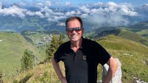 Christian Rupp in den Bergen. ICH LEBE MEINE BALANCE für Körper Seele und Geist