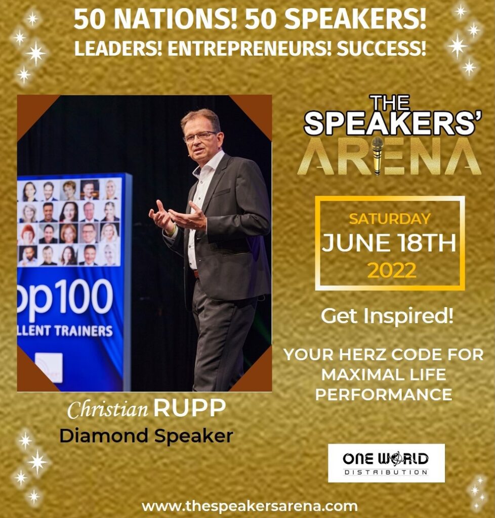 Christian Rupp, Diamond Speaker, 18.06.2022