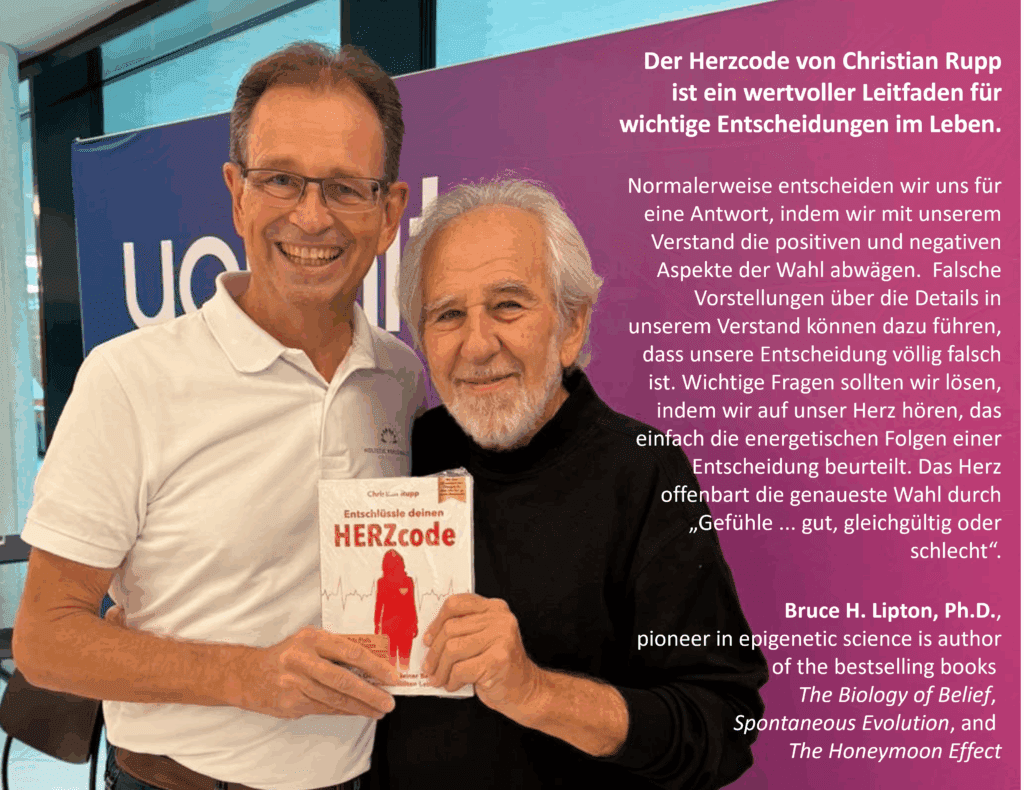 Endorsement & Testimonial mit Bruce Lipton 2024
