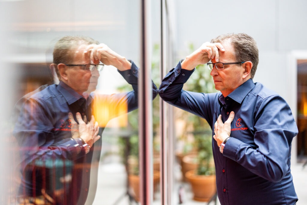 Christian Rupp mit Burnout